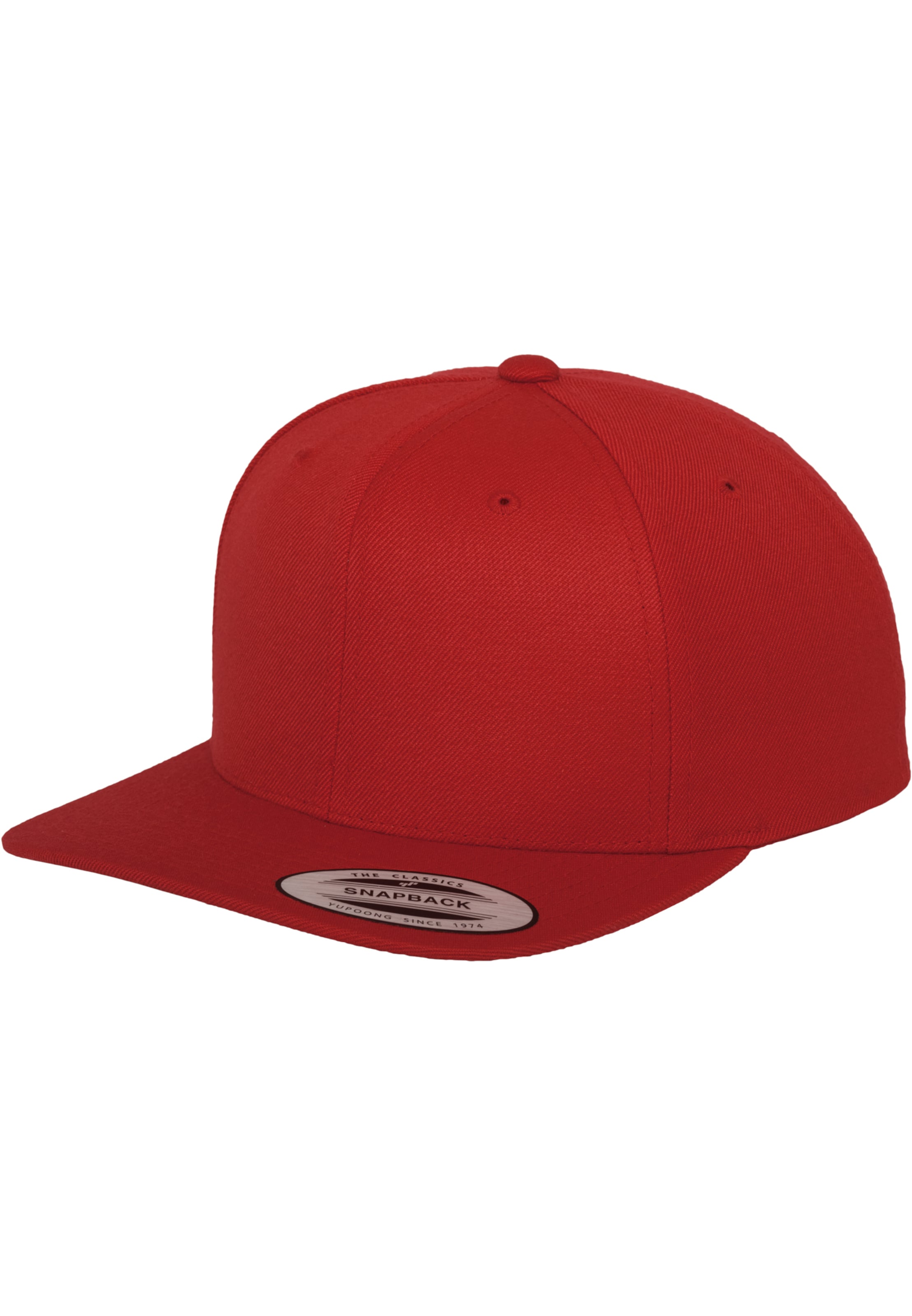 Flexfit Cap in Rot: Vorderseite