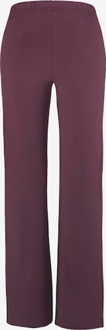 VIVANCE Spodnie od piżamy w kolorze fioletowy: przód