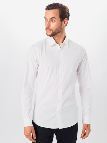 Only & Sons Slim fit Overhemd 'Bart' in Wit: voorkant