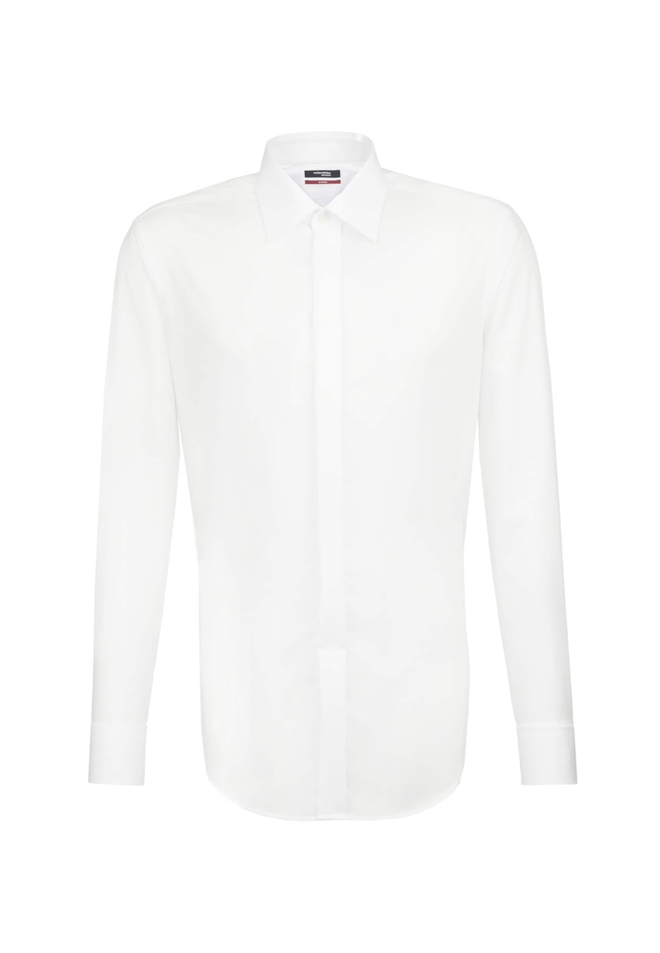 SEIDENSTICKER Regular fit Business shirt in White: front