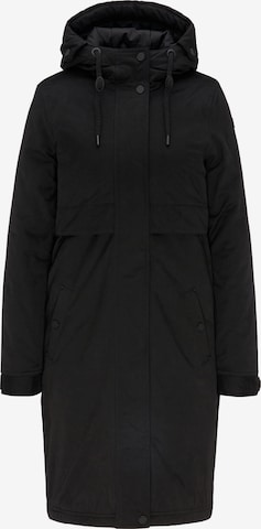 DREIMASTER Winter Parka in Black: front