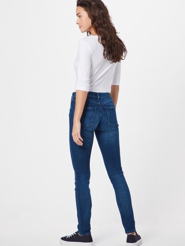 Tommy Jeans Skinny Jeansy 'Scarlett' w kolorze niebieski: tył