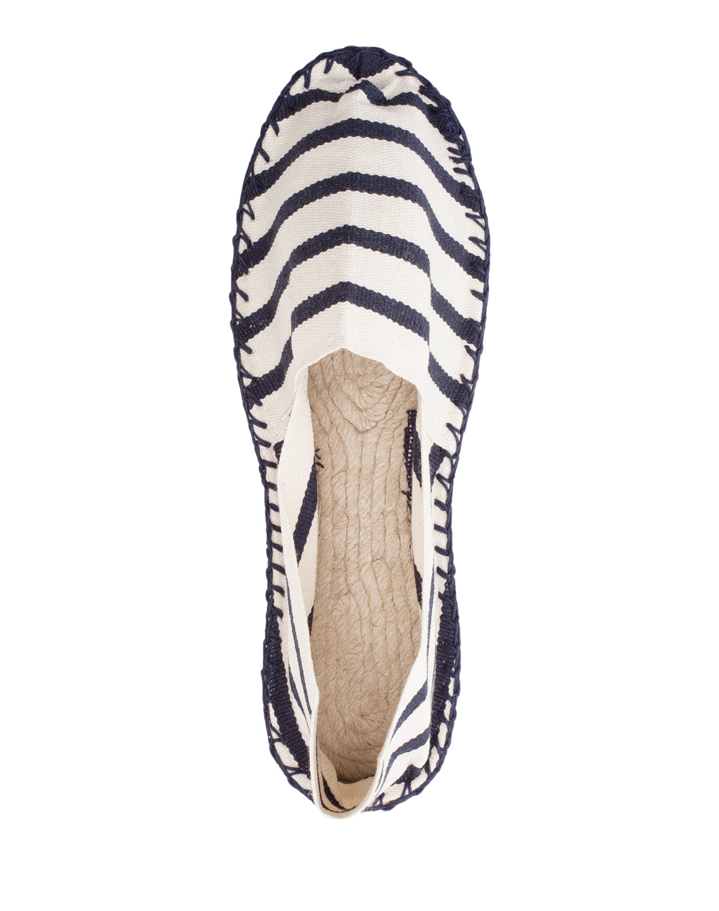 espadrij l´originale Εσπαντρίγιες 'Classic' σε λευκό: κορυφή