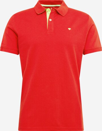 TOM TAILOR Poloshirt in Rot: predná strana