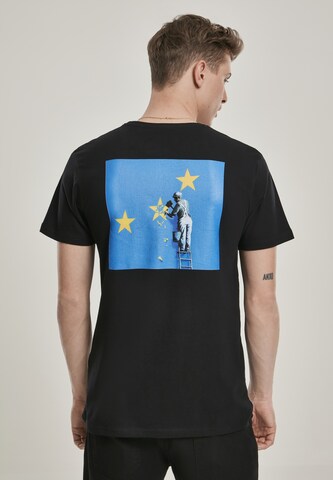 Mister Tee Shirt 'Banksy' in Black