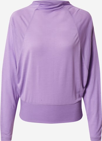 EDITED - Camisa 'Amanda' em roxo: frente