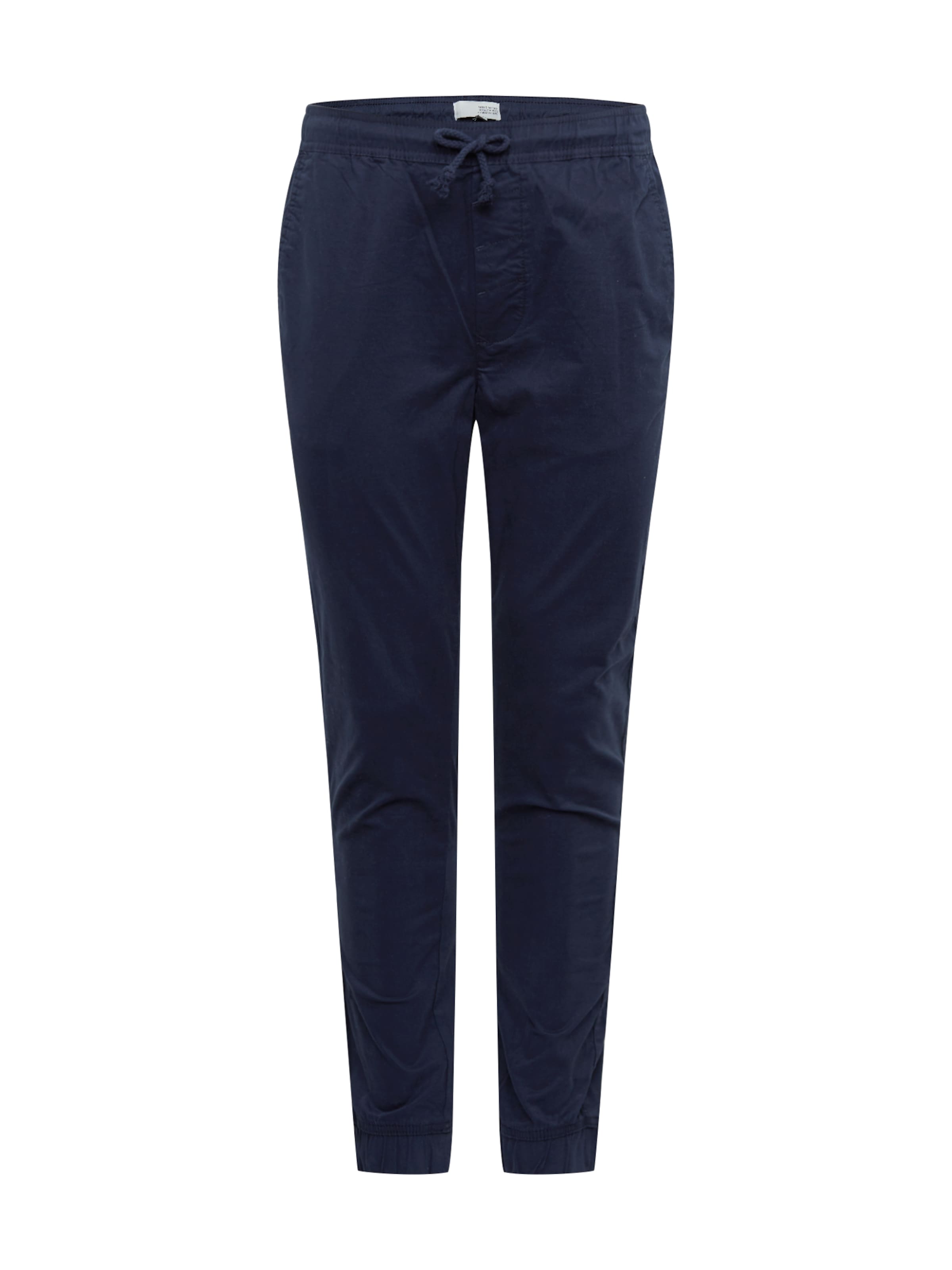 !Solid Tapered Broek in Blauw: voorkant