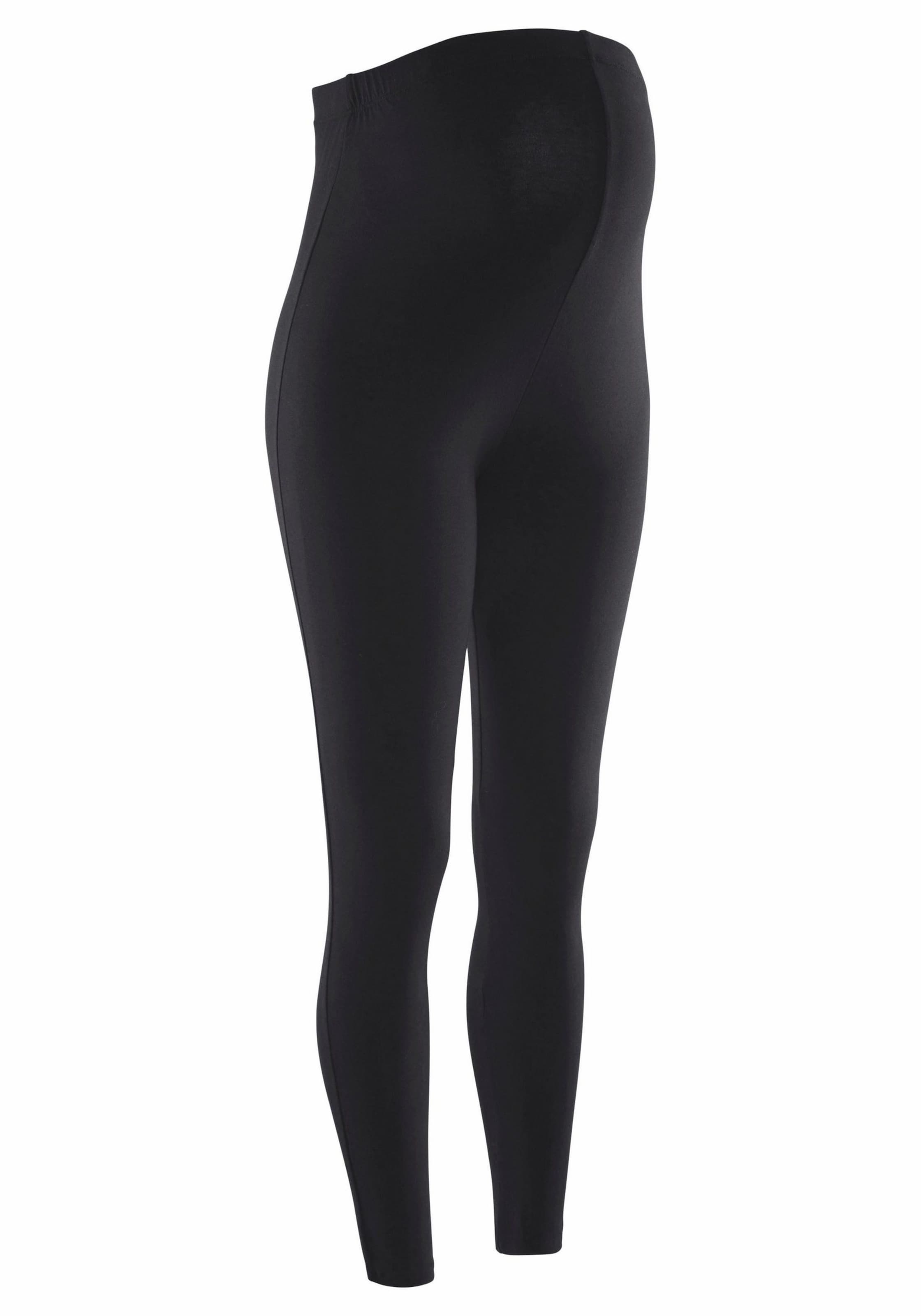 Neun Monate Leggings in Black: front