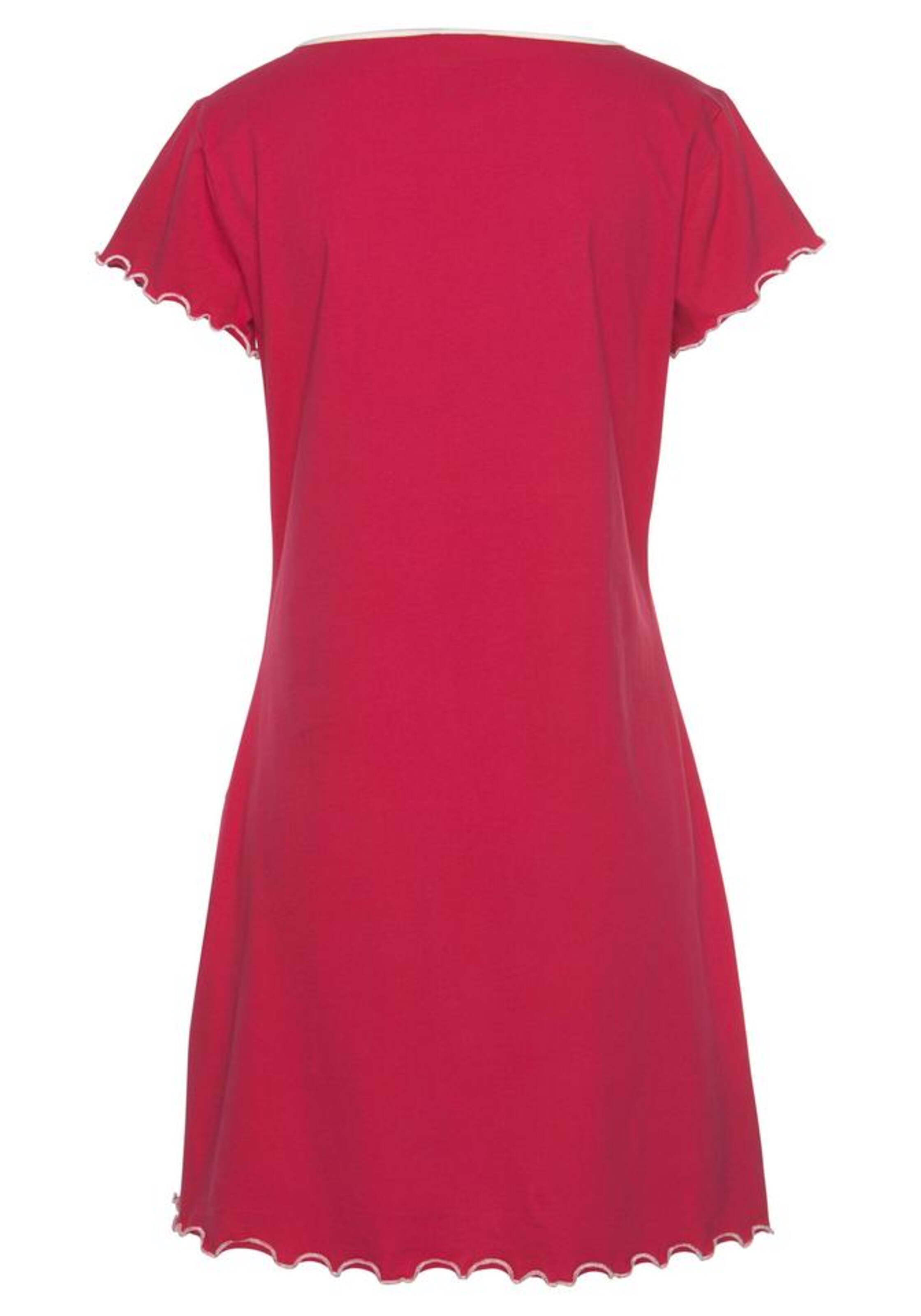 PEANUTSSpavaćica košulja - crvena boja