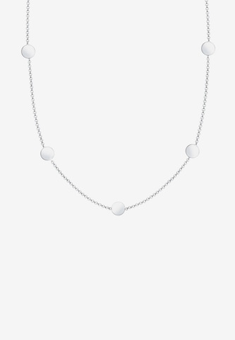 ELLI Necklace 'Geo, Kreis' in Silver