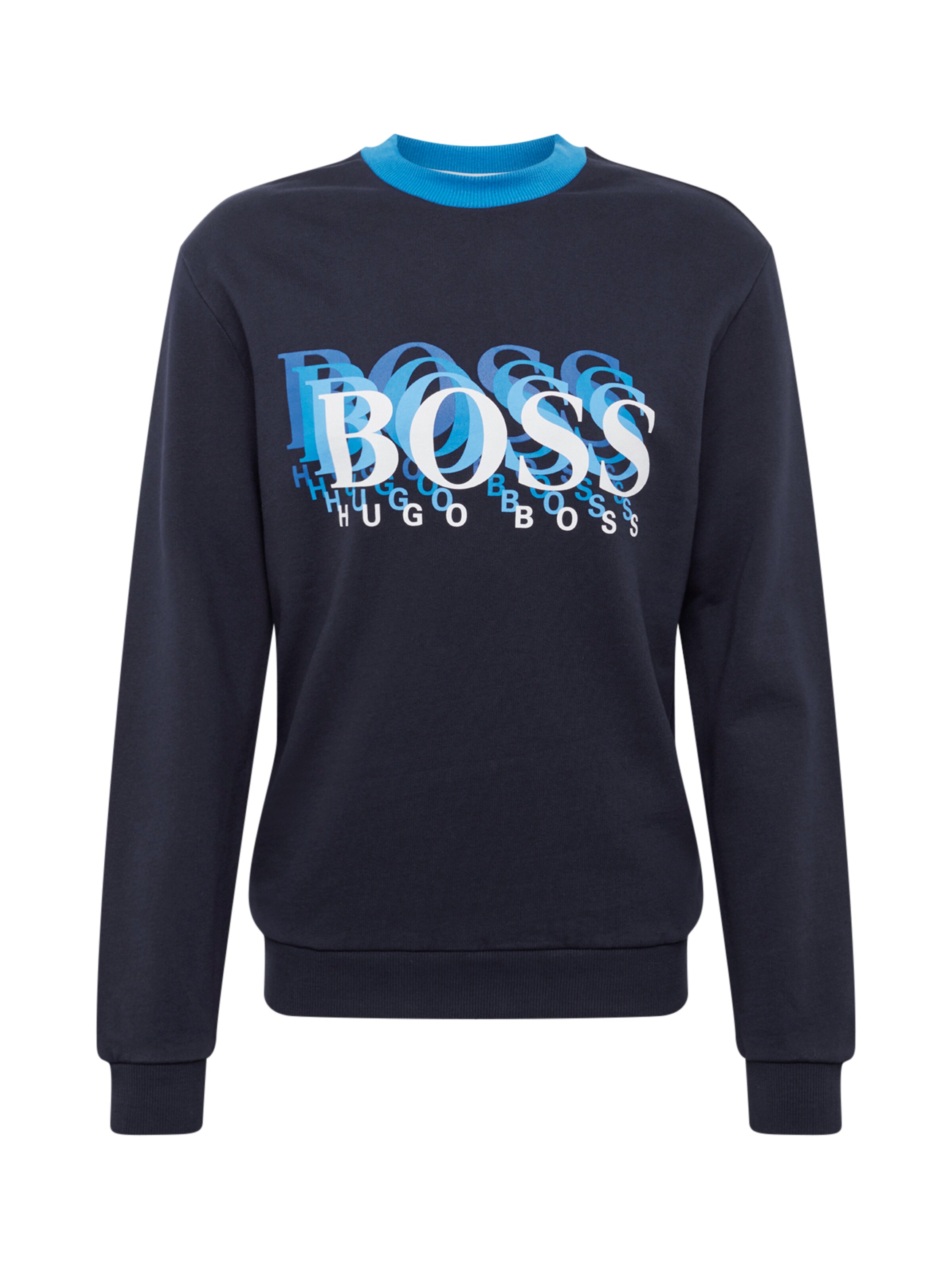 BOSS - Sweatshirt 'Wardor 10211696 01' in de kleur Donkerblauw