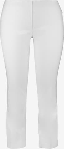 Doris Streich Skinny Pants in White: front