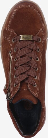 ARA Lace-Up Ankle Boots in Brown