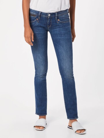 Herrlicher Regular Jeans 'Piper' in Blauw: voorkant