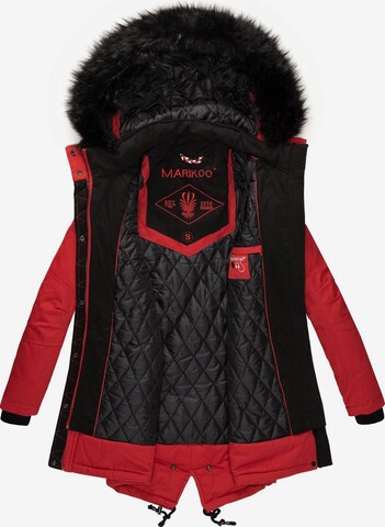 MARIKOO Winter Parka ' Knutschkugel ' in Red