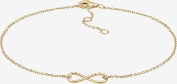 ELLI Foot Jewelry 'Infinity' in Gold: front