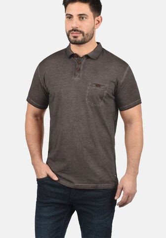 !Solid Poloshirt 'Termann' in Braun: predná strana