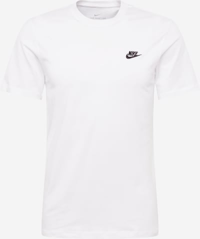 Nike Sportswear T-Shirt 'Club' en noir / blanc, Vue avec produit
