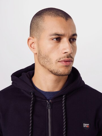 Superdry Sweatjacke 'Collective' in Schwarz