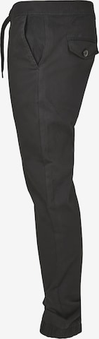 SOUTHPOLE Tapered Trousers in Black