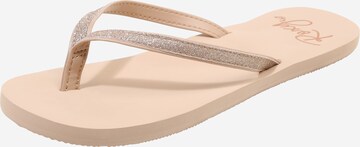 ROXY T-Bar Sandals 'Napili II J' in Pink: front