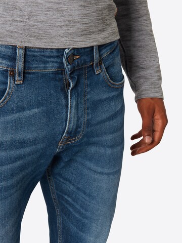 Slimfit Jeans 'Delaware' de la BOSS pe albastru