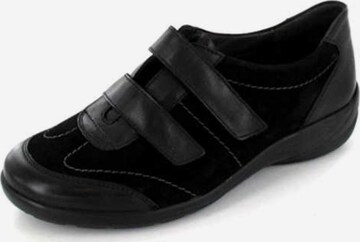 SEMLER Classic Flats in Black: front