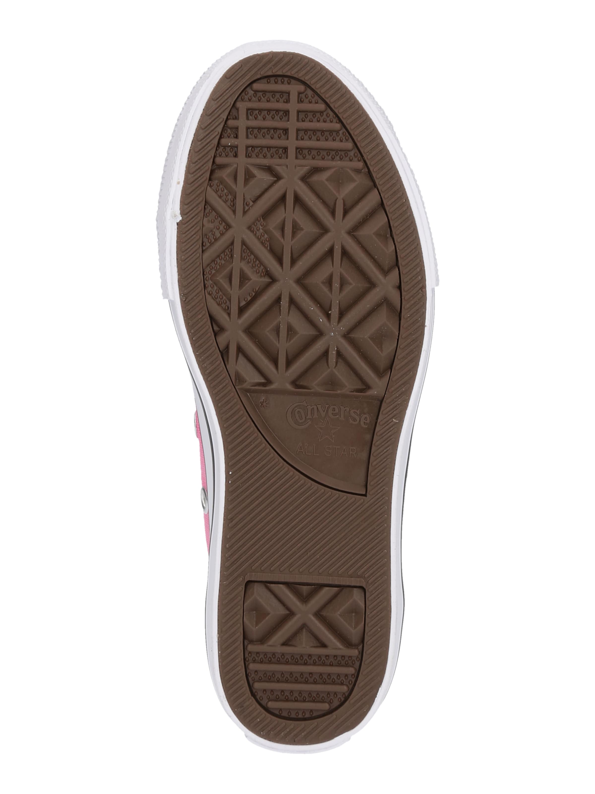 rozā CONVERSE Brīvā laika apavi 'All Star': no apakšas
