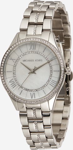 Michael Kors Analogové hodinky 'LAURYN' – stříbrná: přední strana