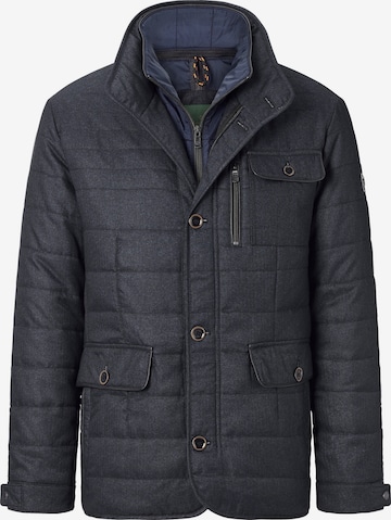 Charles Colby Winter Jacket 'Earl Joshua' in Blue: front