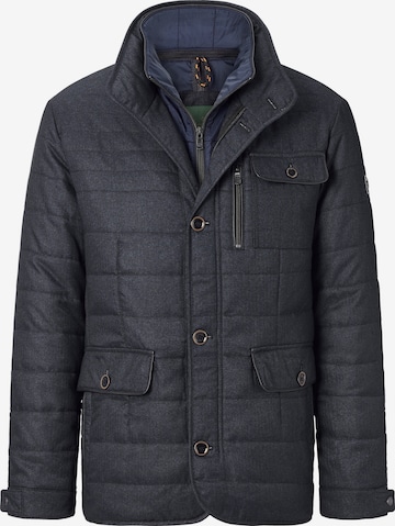 Charles Colby Steppjacke 'Earl Joshua' in Blau: predná strana