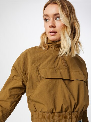 Urban Classics Prehodna jakna | rjava barva