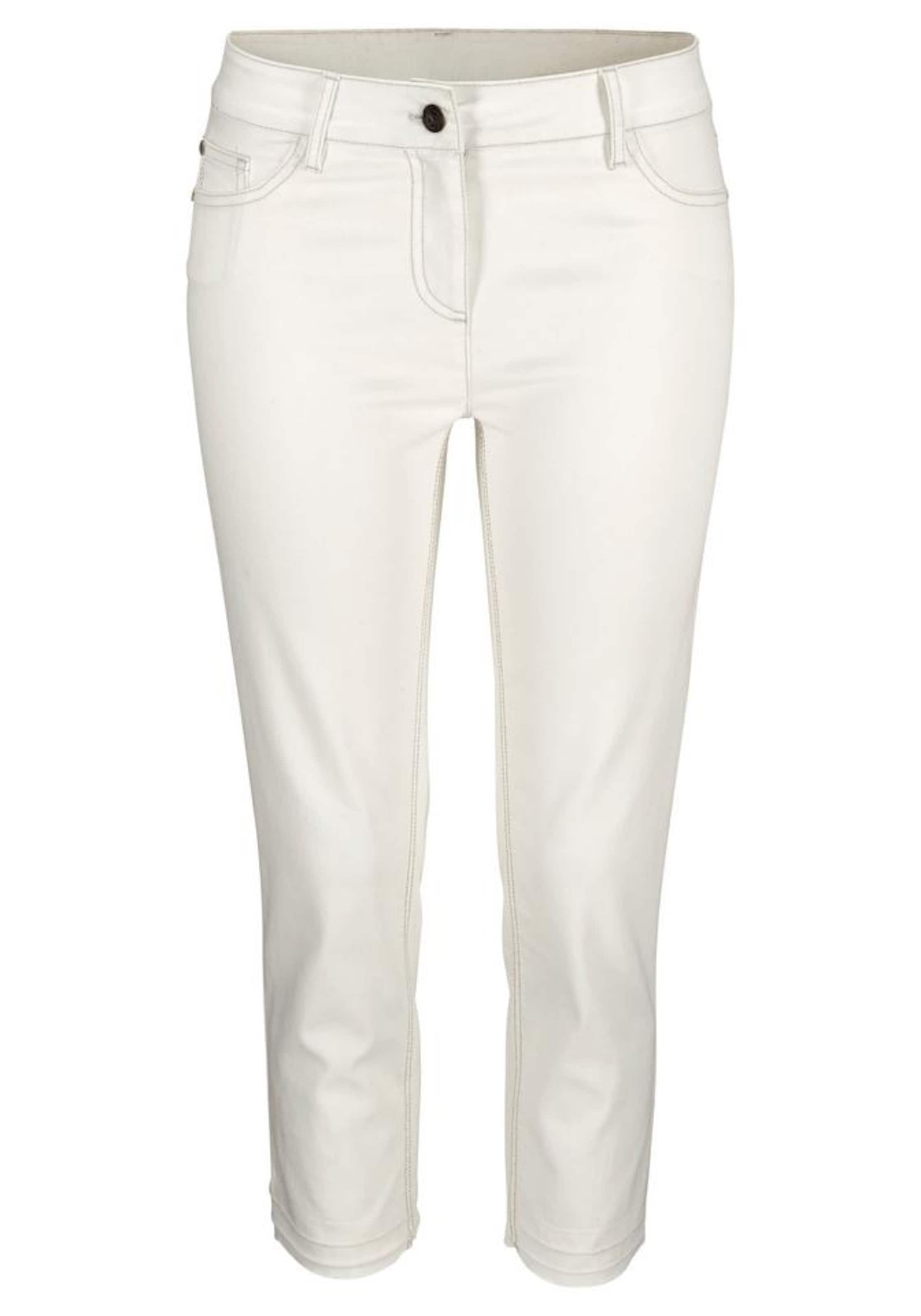 LASCANA Skinny Jeggings in White: front