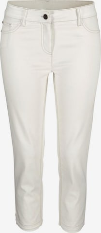 LASCANA Skinny Jeggings i hvid: forside