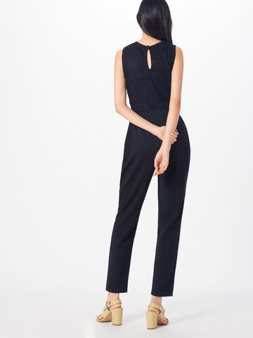 Boohoo Jumpsuit 'Scallop Lace Plunge' i svart: bakside