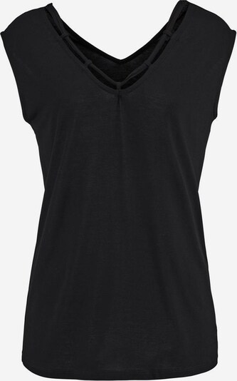 s.Oliver Strandshirt in schwarz, Produktansicht