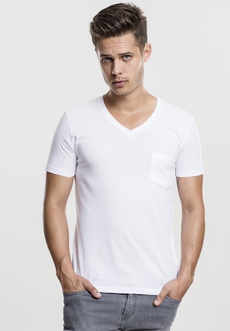 T-Shirt Urban Classics en blanc : devant