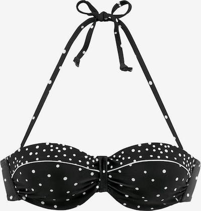 Top per bikini LASCANA di colore nero / bianco, Visualizzazione prodotti