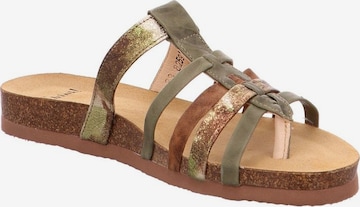 THINK! T-Bar Sandals in Green