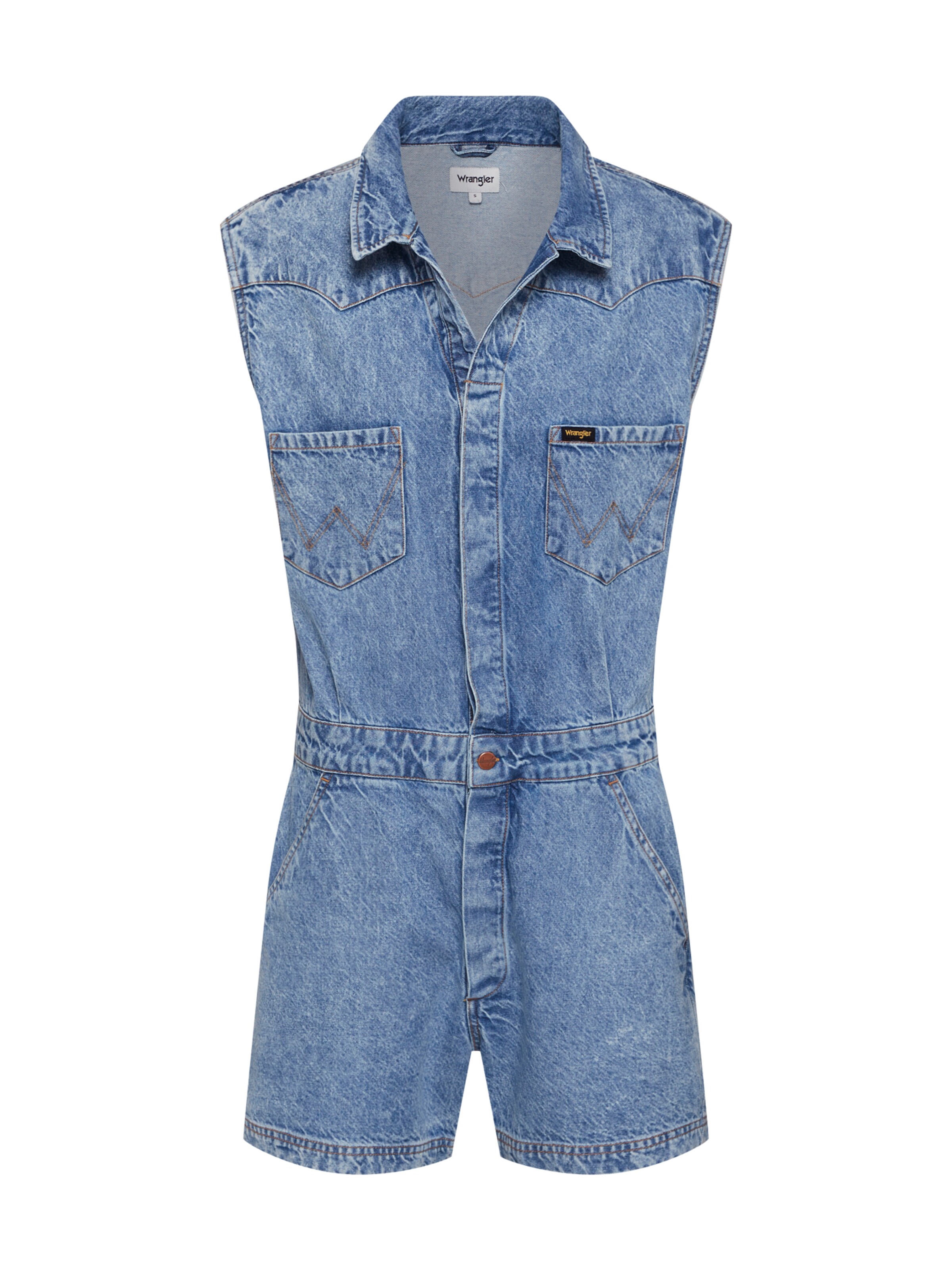 WRANGLER - Jumpsuit in de kleur Blauw denim