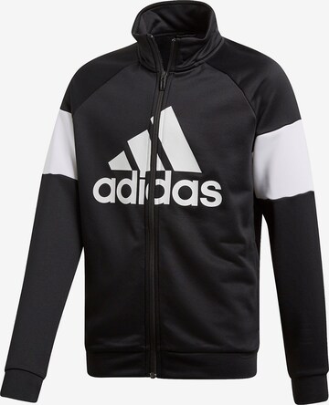 ADIDAS SPORTSWEAR Tracksuit 'Bagde of Sport' in Black