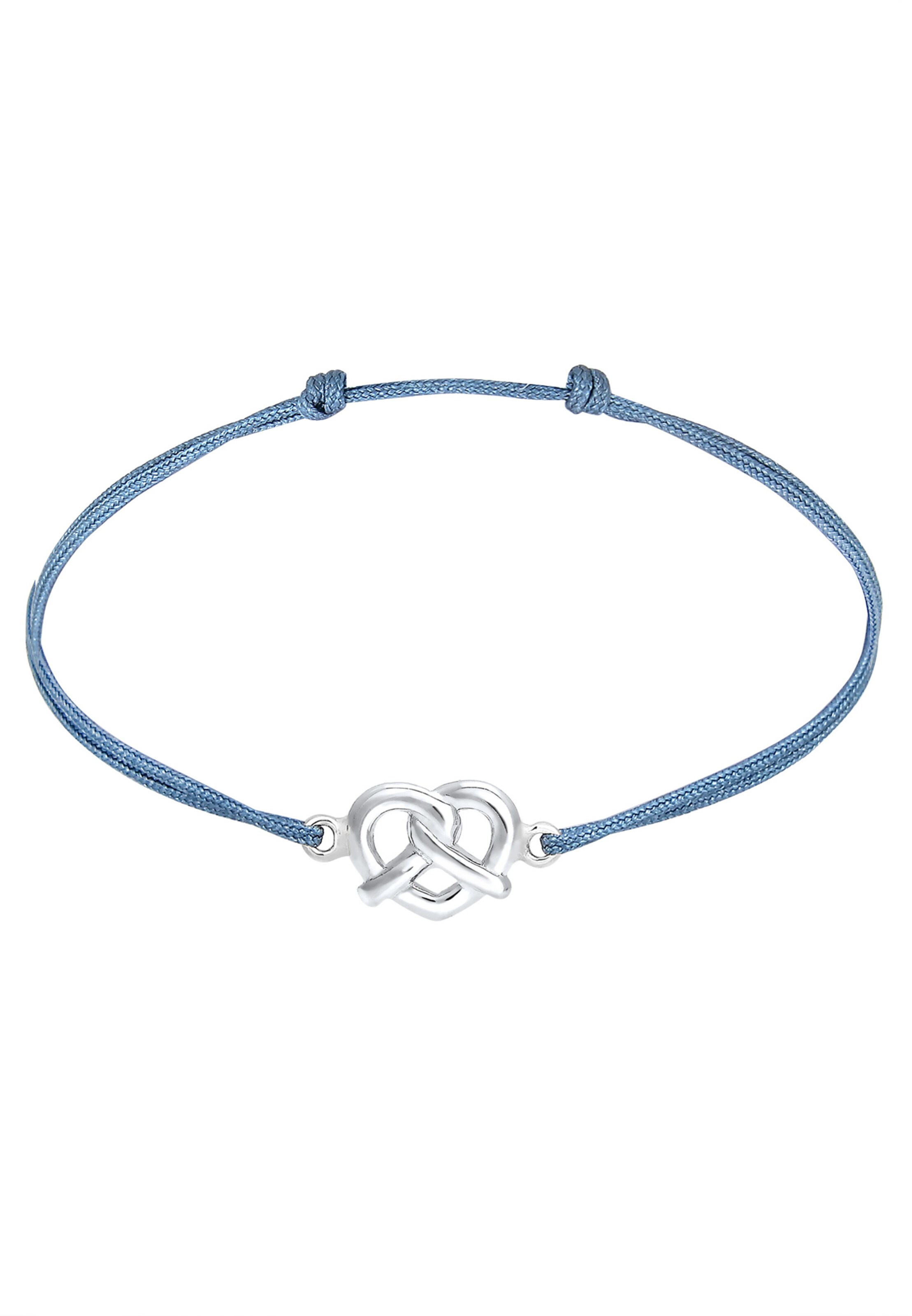Bracelet 'Brezel' ELLI en bleu : devant