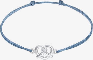 ELLI Bracelet 'Brezel' in Blue: front
