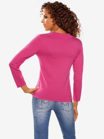 heine - Pullover em rosa