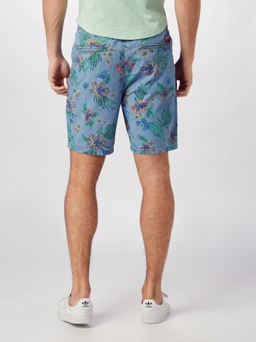 Superdry Regular Shorts 'Sunscorched' in Blau