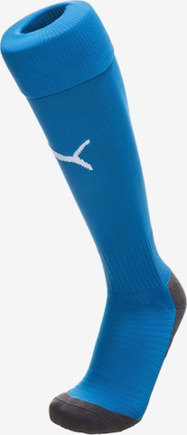 PUMA Soccer Socks 'Team Liga' in Blue: front