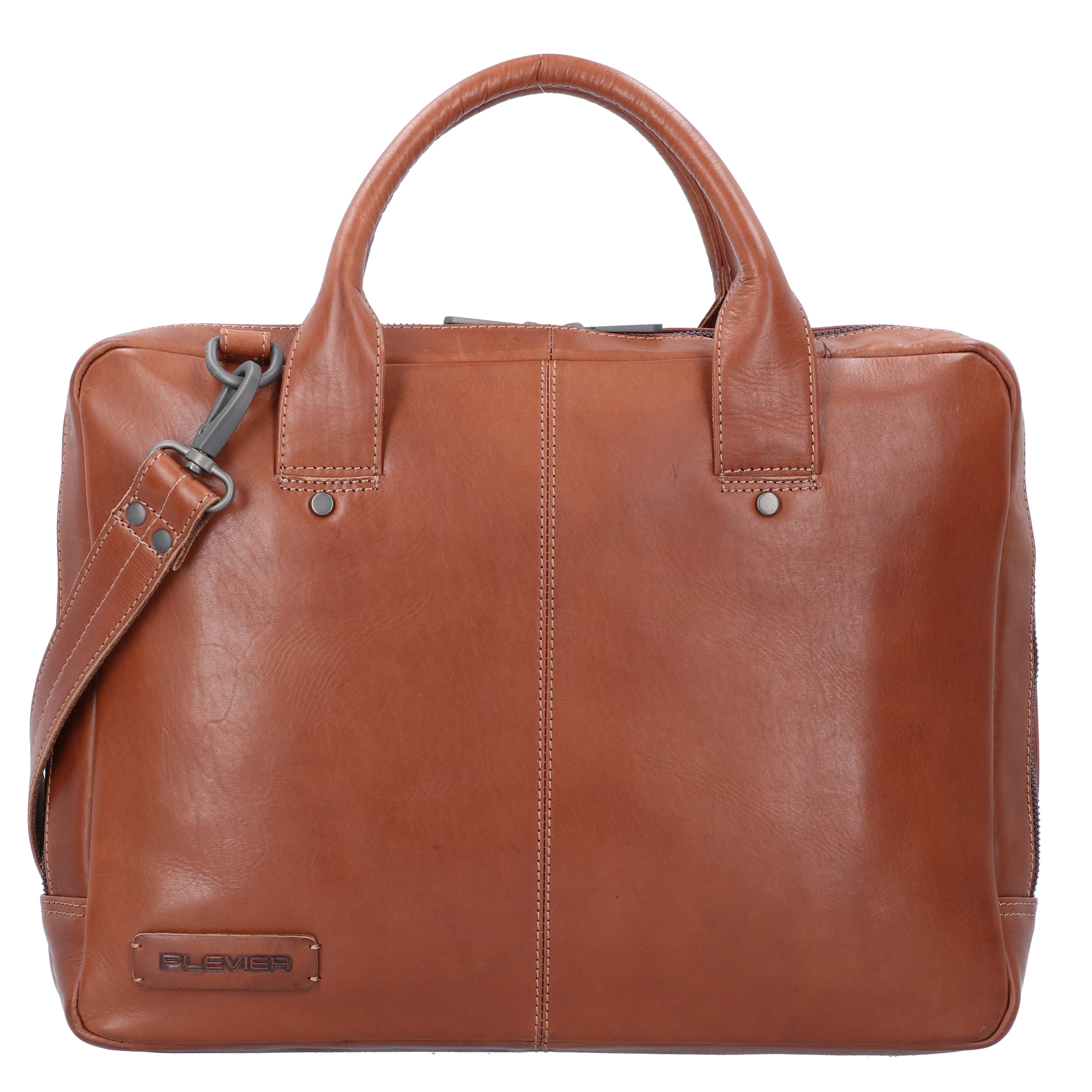 Plevier Aktentasche in Braun: Vorderseite
