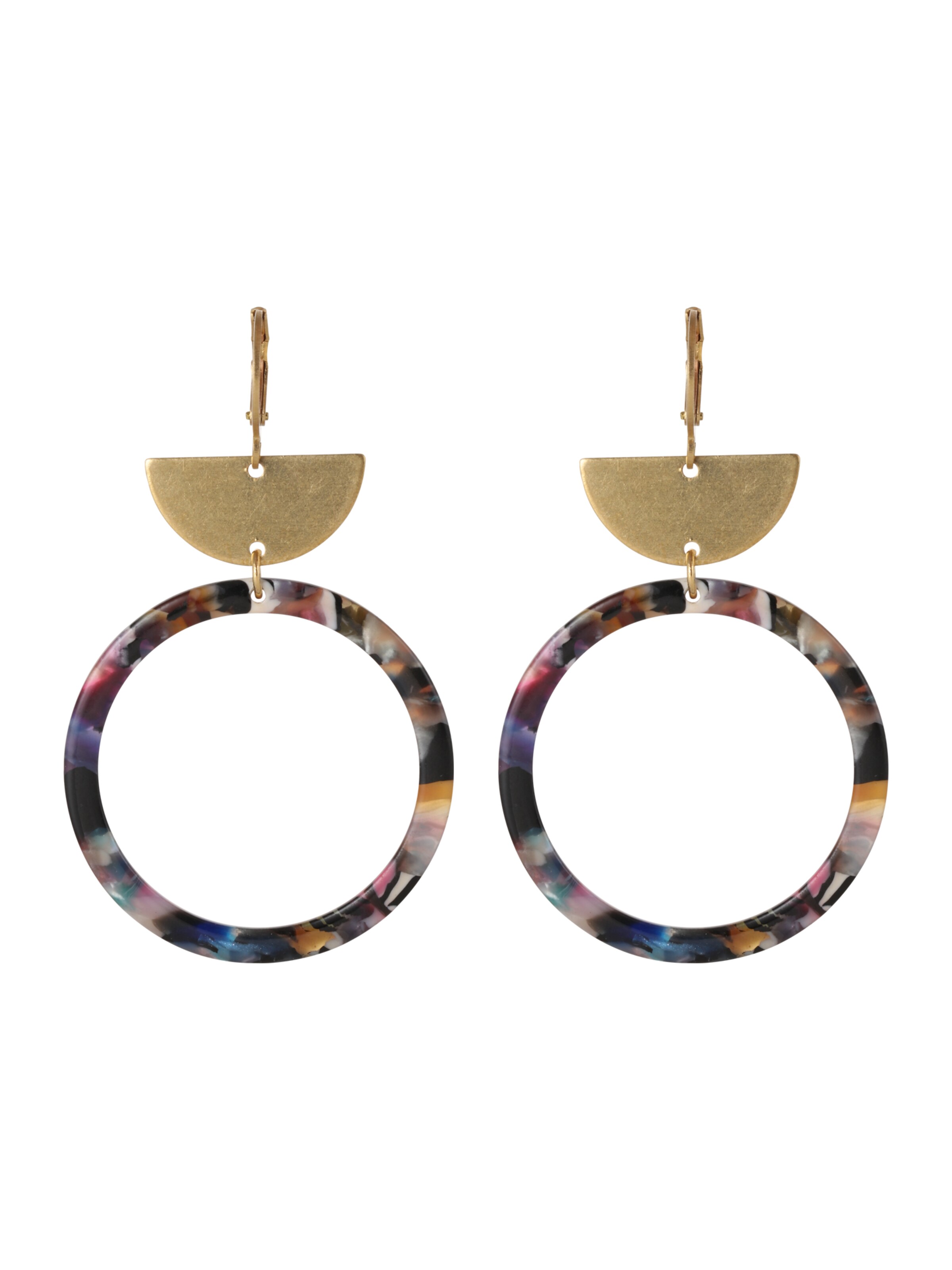 Fräulein Wunder - Oorbellen 'Abby' in de kleur Gemengde kleuren