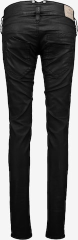 Herrlicher Skinny Skinny Jeans aus Powerstretch 'Pitch' in Schwarz