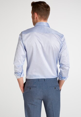 ETERNA Slim fit Overhemd in Blauw